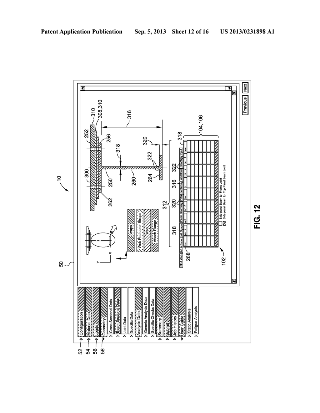 SYSTEM AND METHOD FOR STRUCTURAL ANALYSIS - diagram, schematic, and image 13