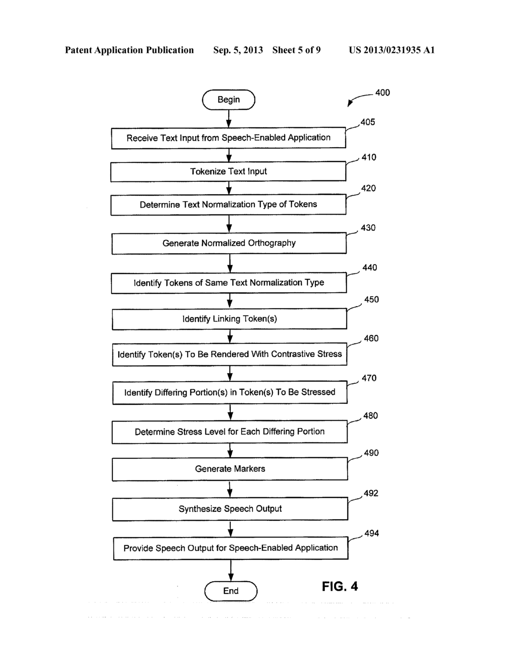 METHOD AND APPARATUS FOR GENERATING SYNTHETIC SPEECH WITH CONTRASTIVE     STRESS - diagram, schematic, and image 06