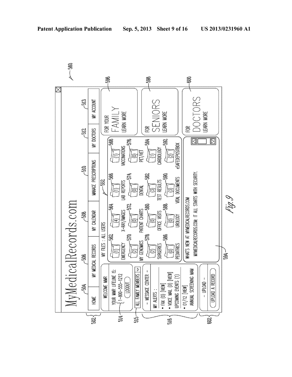 PERSONAL HEALTH RECORD WITH GENOMICS - diagram, schematic, and image 10