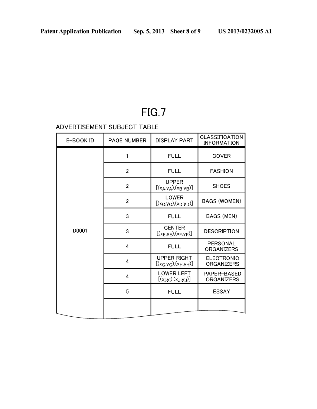 E-BOOK ADVERTISEMENT SYSTEM, E-BOOK ADVERTISEMENT METHOD, CLIENT DEVICE,     ADVERTISEMENT-PROVISION DEVICE, PROGRAM, INFORMATION-RECORDING MEDIUM,     AND E-BOOK UPDATE SYSTEM - diagram, schematic, and image 09