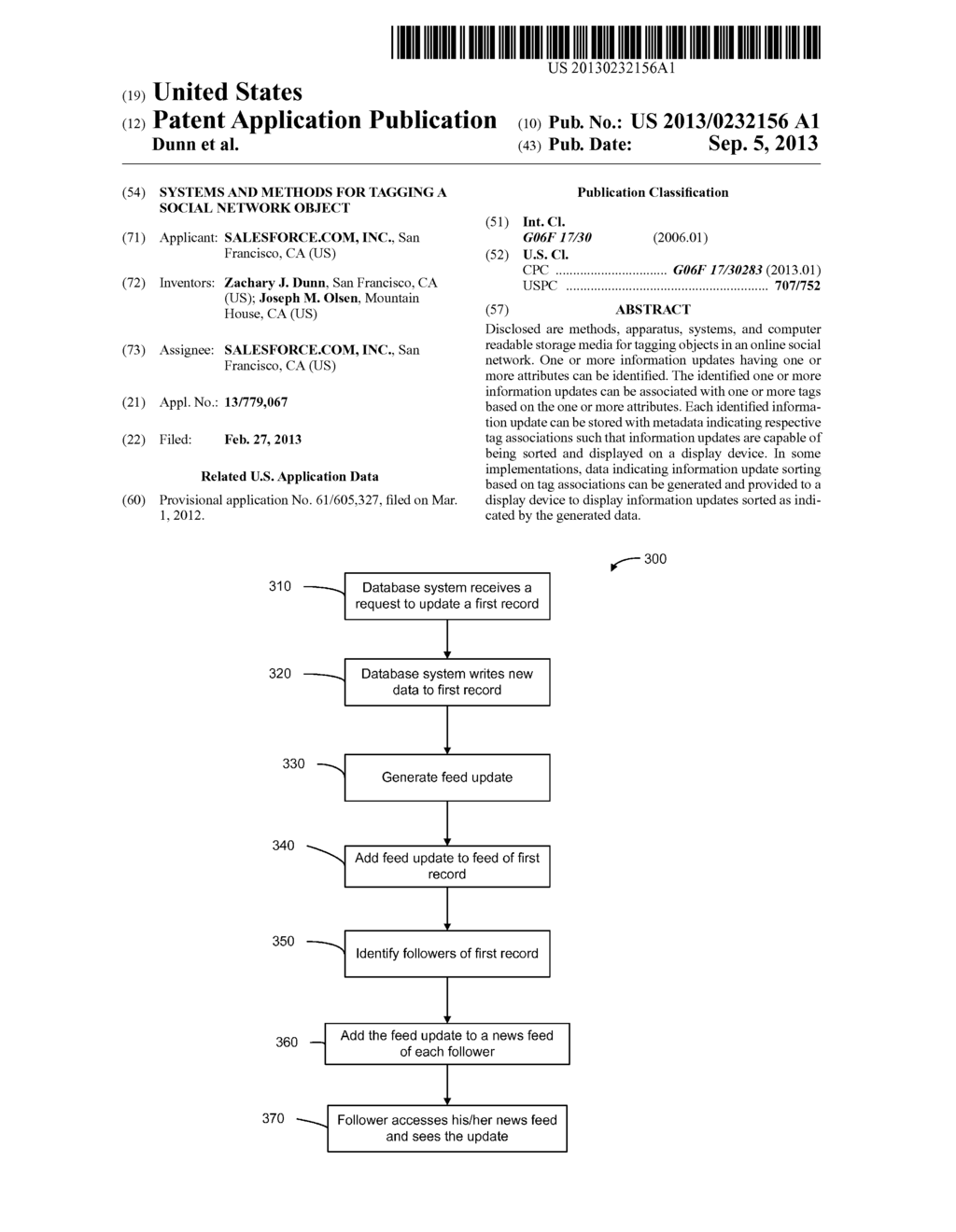 SYSTEMS AND METHODS FOR TAGGING A SOCIAL NETWORK OBJECT - diagram, schematic, and image 01