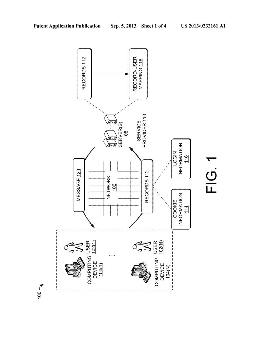 Method and Apparatus of User Recognition and Information Distribution - diagram, schematic, and image 02