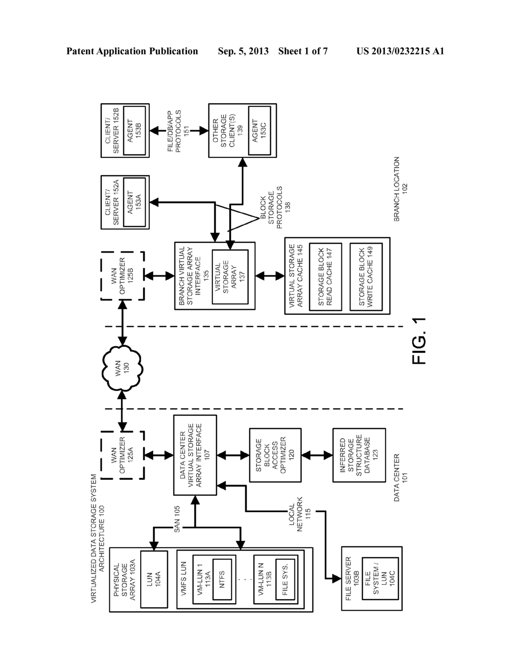 VIRTUALIZED DATA STORAGE SYSTEM ARCHITECTURE USING PREFETCHING AGENT - diagram, schematic, and image 02