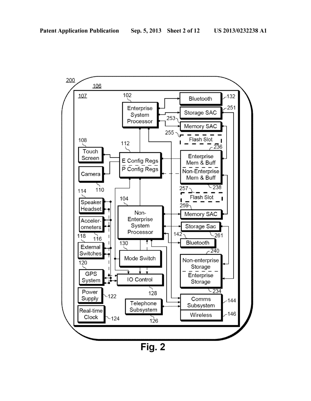 MOBILE DEVICE WITH MULTIPLE SECURITY DOMAINS - diagram, schematic, and image 03