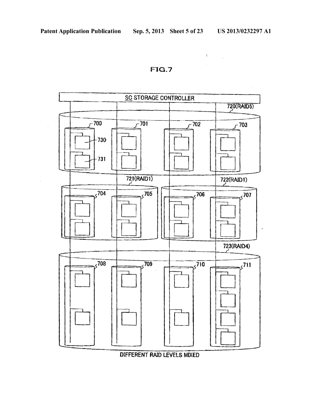 Storage System Comprising Flash Memory Modules Subject to Two Wear -     Leveling Process - diagram, schematic, and image 06