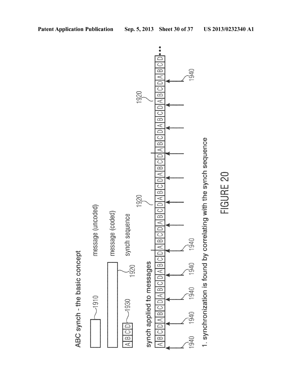 WATERMARK GENERATOR, WATERMARK DECODER, METHOD FOR PROVIDING A WATERMARK     SIGNAL, METHOD FOR PROVIDING BINARY MESSAGE DATA IN DEPENDENCE ON A     WATERMARKED SIGNAL AND A COMPUTER PROGRAM USING IMPROVED SYNCHRONIZATION     CONCEPT - diagram, schematic, and image 31