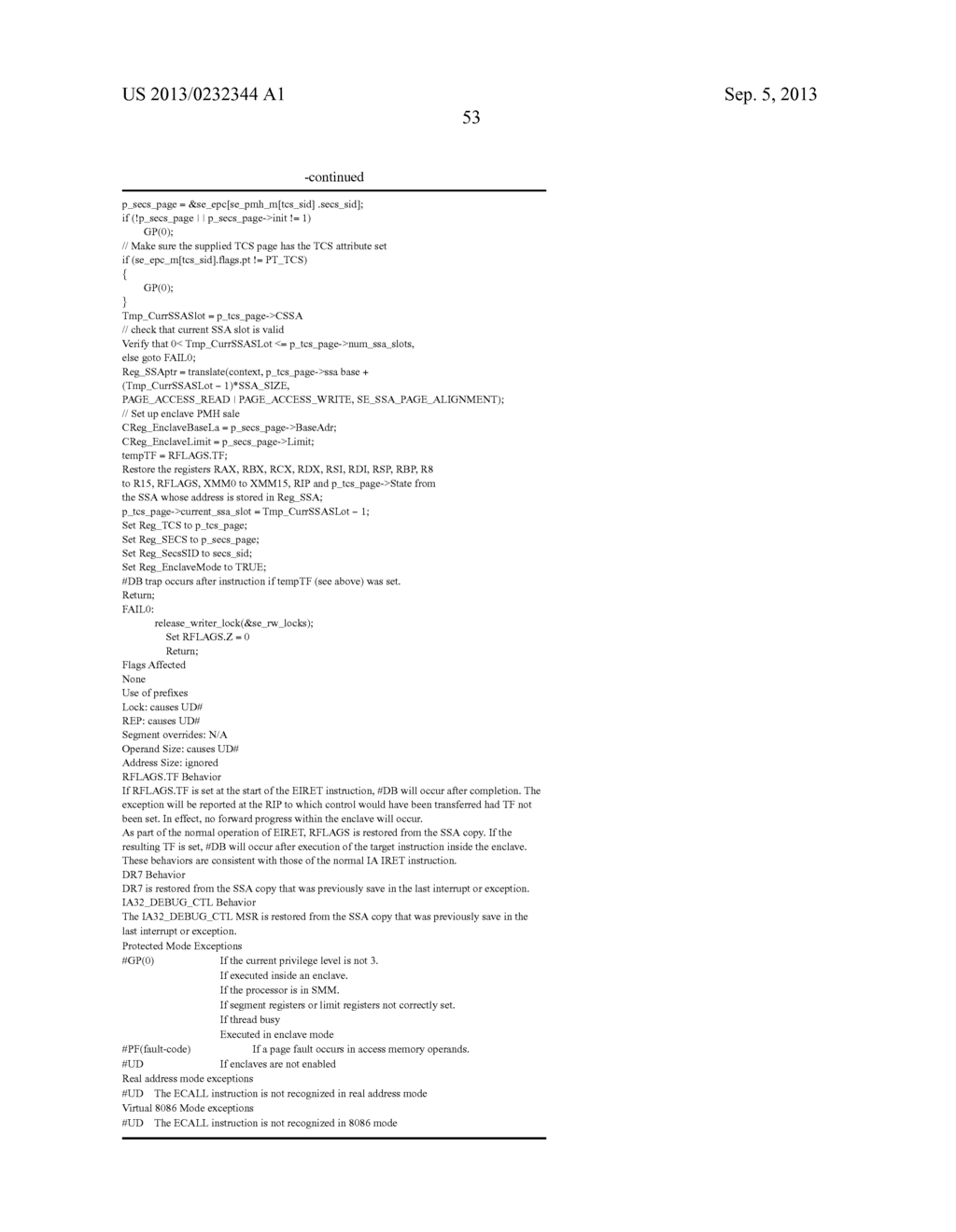 TECHNIQUE FOR SUPPORTING MULTIPLE SECURE ENCLAVES - diagram, schematic, and image 76