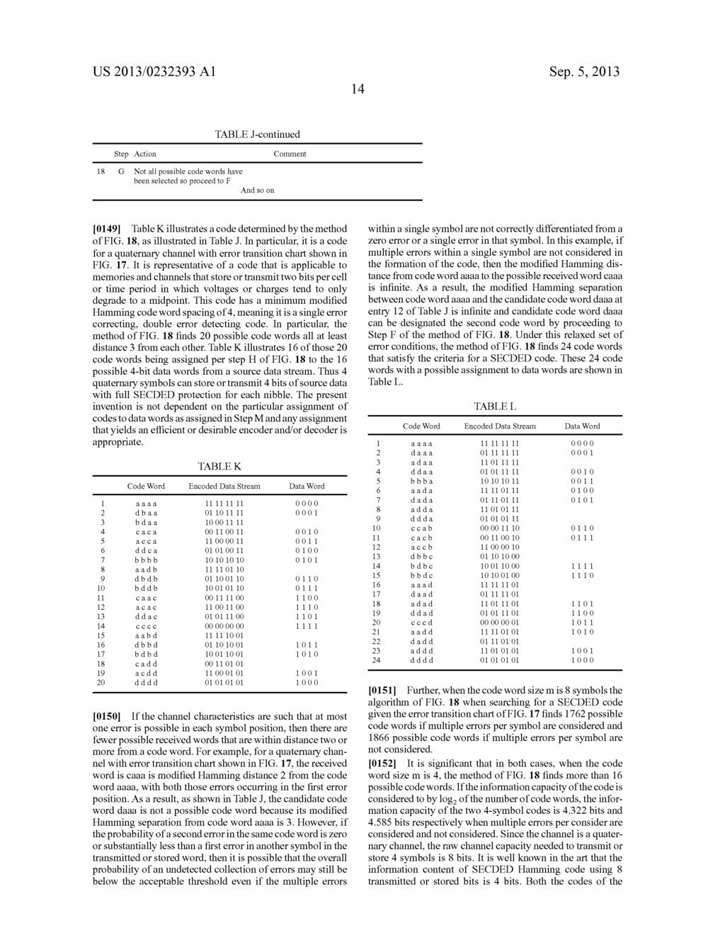 ERROR DETECTION AND CORRECTION CODES FOR CHANNELS AND MEMORIES WITH     INCOMPLETE ERROR CHARACTERISTICS - diagram, schematic, and image 19