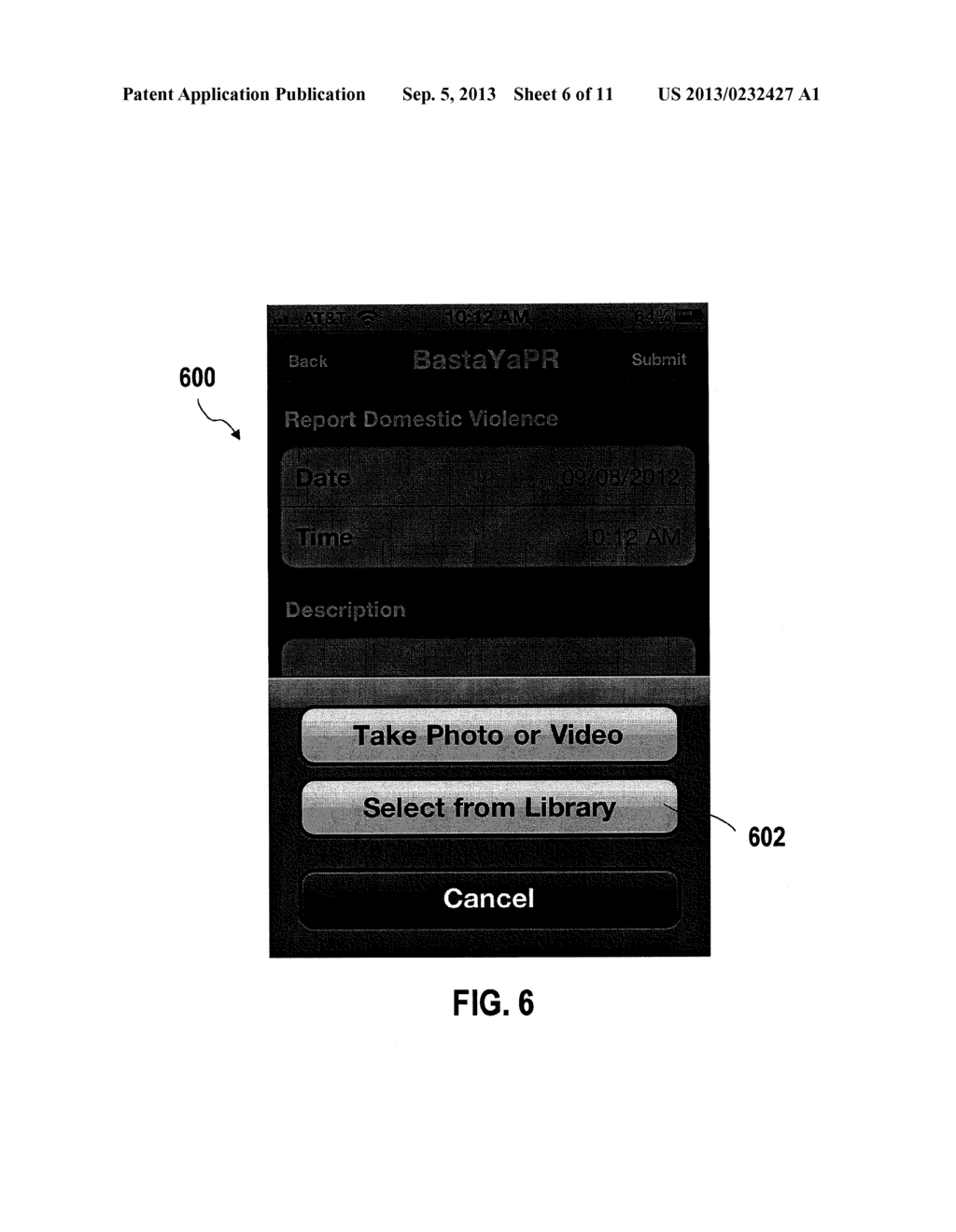 METHOD AND SYSTEM FOR COMMUNICATING INFORMATION ASSOCIATED WITH AN     INCIDENT TO A DESIGNATED GOVERNMENT PUBLIC SAFETY AGENCY - diagram, schematic, and image 07