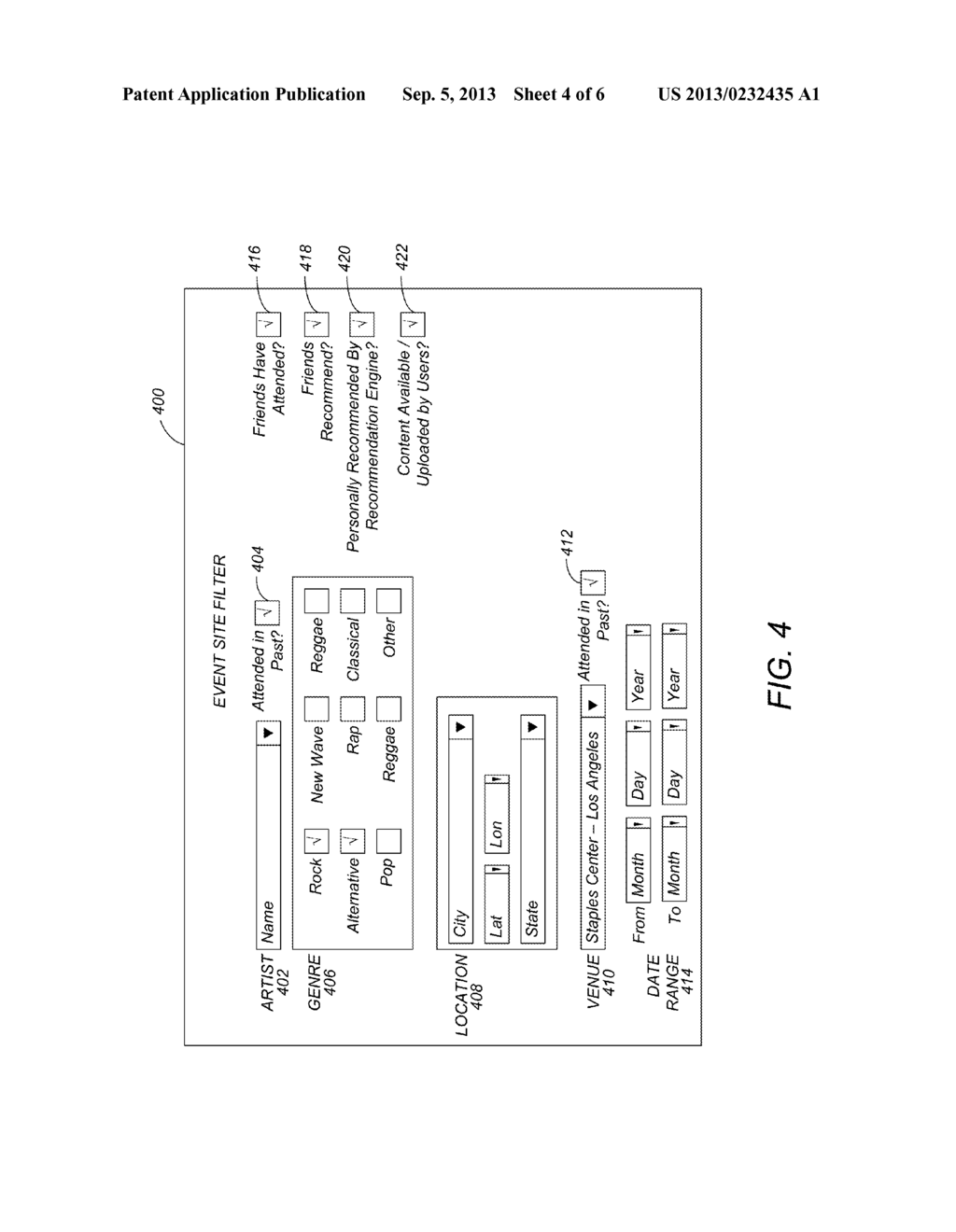 MAP BASED EVENT NAVIGATION AND VENUE RECOMMENDATION SYSTEM - diagram, schematic, and image 05