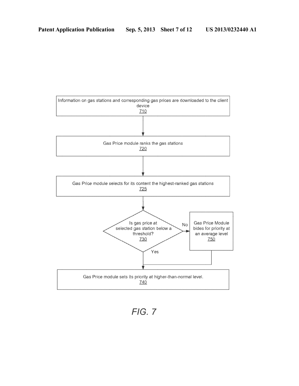 SYSTEM AND METHOD FOR GENERATING A USER INTERFACE BY AUCTIONING SPACE ON     THE USER INTERFACE TO SELF-DETERMINING, CONTENT-PROVIDING MODULES - diagram, schematic, and image 08