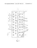 CLEANING ARTICLE WITH APERTURED SHEET AND TOW FIBERS diagram and image