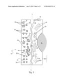 CLEANING ARTICLE WITH APERTURED SHEET AND TOW FIBERS diagram and image