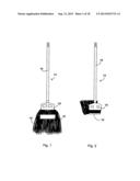 ABRASIVE PAD RELEASABLY ATTACHABLE TO CLEANING DEVICES diagram and image