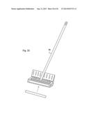 ABRASIVE PAD RELEASABLY ATTACHABLE TO CLEANING DEVICES diagram and image