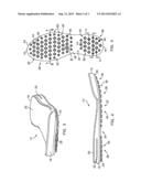 SOLE FOR A GOLF SHOE diagram and image