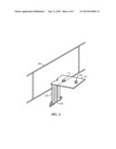 BACKUP WALL REINFORCEMENT WITH T-TYPE SIDERAIL diagram and image