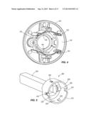 LOCKING MECHANISM WITH INTEGRAL EGRESS RELEASE diagram and image