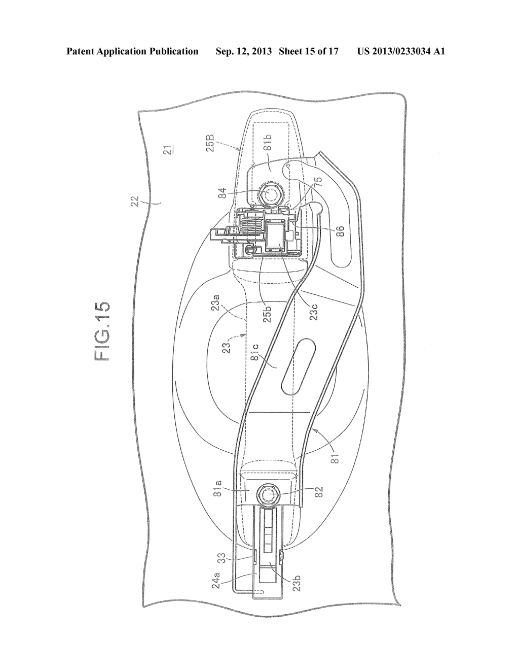 OPENING/CLOSING OPERATION DEVICE FOR VEHICLE OPEN/CLOSE DOOR - diagram, schematic, and image 16