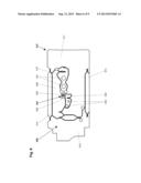 FORCE-TRANSMITTING MECHANISM WITH A CALIBRATION WEIGHT THAT CAN BE COUPLED     AND UNCOUPLED diagram and image