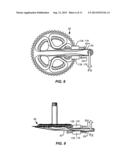 BICYCLE CRANK ARM WITH AN INPUT FORCE PROCESSING APPARATUS diagram and image