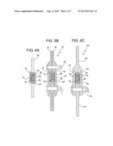 OVEREXTRUSION OF SILICONE RUBBER CHARGE HOLDER ON METAL WIRE ROPE diagram and image