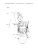 Root Beer Float Strainer and Method of Reducing Foam diagram and image