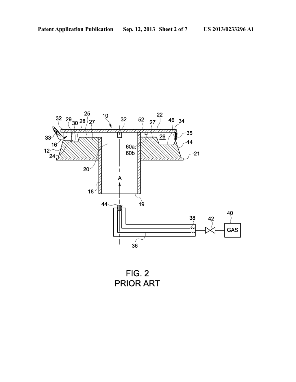 GAS BURNER ASSEMBLY - diagram, schematic, and image 03