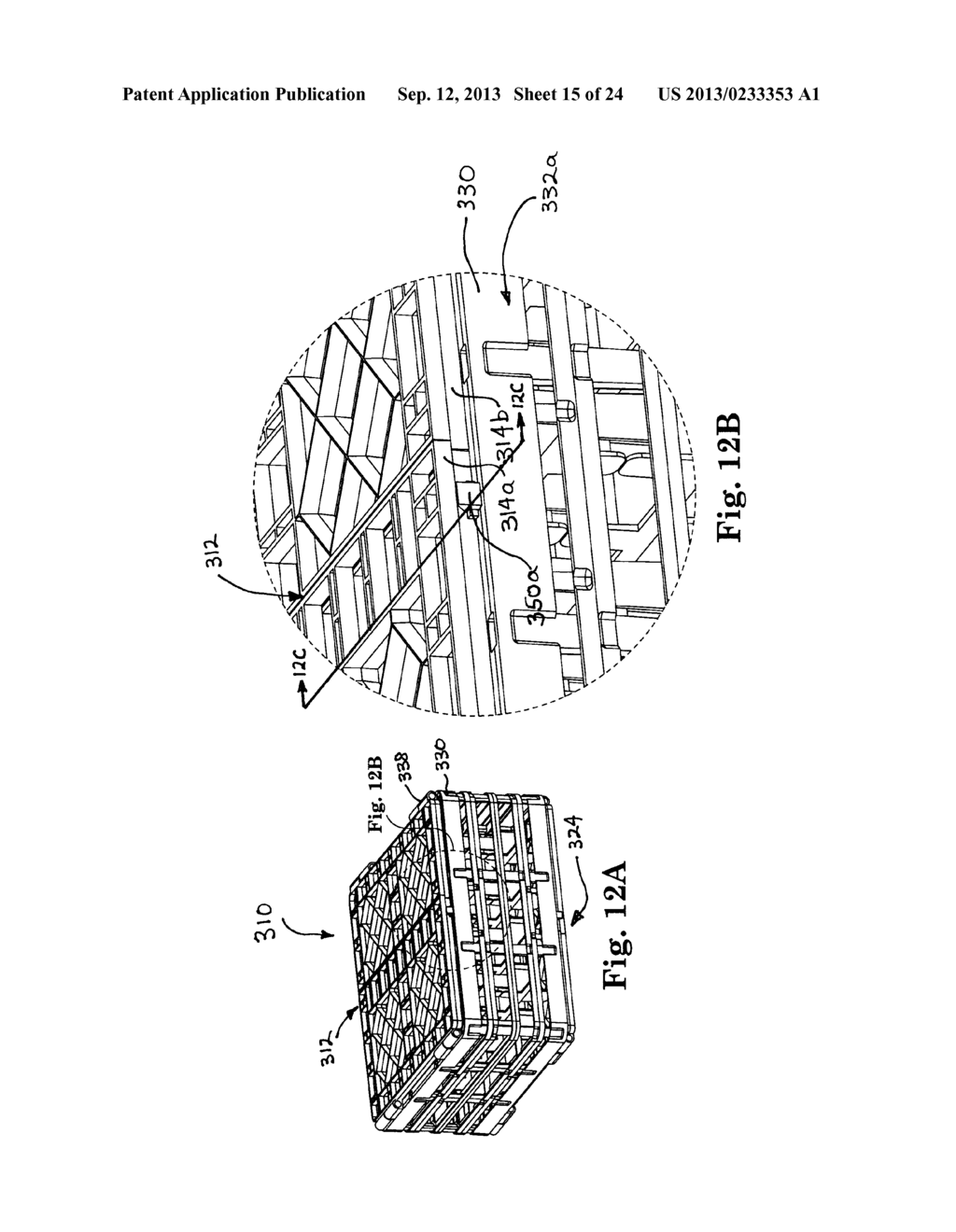 REVERSIBLE DISHWASHING RACK AND RELATED METHODS - diagram, schematic, and image 16