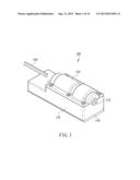 CONTROL DEVICE FOR CORDLESS BLIND WITH WILLFUL STOP diagram and image