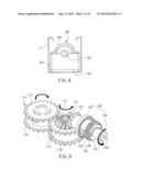 CONTROL DEVICE FOR CORDLESS BLIND WITH WILLFUL STOP diagram and image