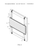 POSITIONING APPARATUS OF A WINDOW SHADE diagram and image