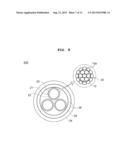 COPPER CLAD ALUMINUM WIRE, COMPRESSED CONDUCTOR AND CABLE INCLUDING THE     SAME, AND METHOD OF MANUFACTURING COMPRESSED CONDUCTOR diagram and image