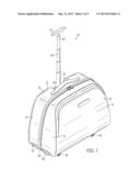 Portable Closet with Separable Tote diagram and image