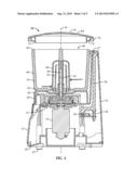 Kitchen Appliance for Processing Foodstuff and Method of Operating Same diagram and image