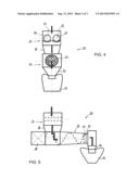 SYSTEM FOR TREATING RESIDUES RESULTING FROM THE COMBUSTION OF A CASKET     CONTAINING THE BODY OF A DECEASED PERSON diagram and image