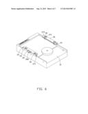 FASTENING DEVICE FOR HARD DISK DRIVE diagram and image