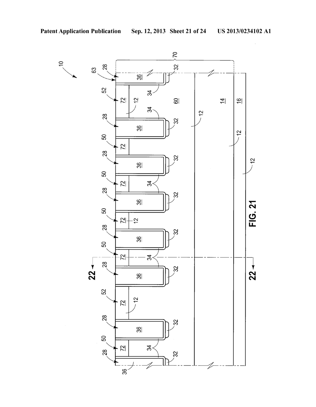 Bipolar Junction Transistors, Memory Arrays, and Methods of Forming     Bipolar Junction Transistors and Memory Arrays - diagram, schematic, and image 22