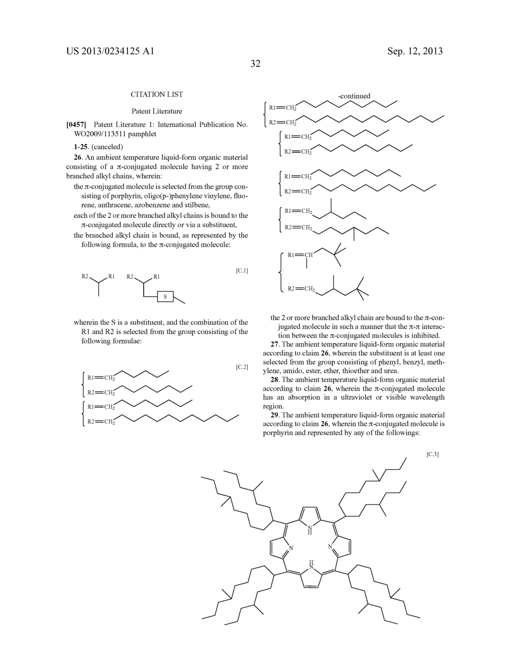 AMBIENT TEMPERATURE LIQUID-FORM ORGANIC MATERIALS AND USE THEREOF - diagram, schematic, and image 107