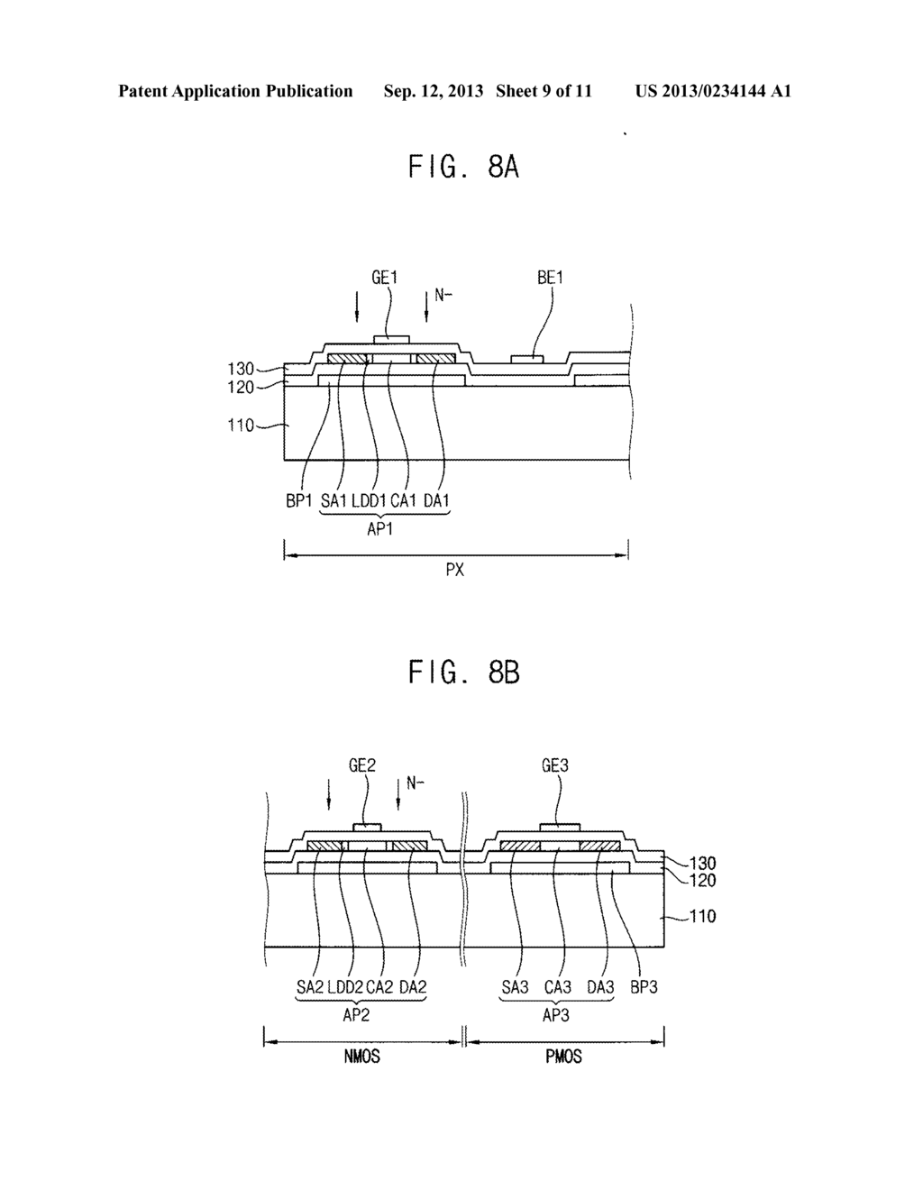 DISPLAY SUBSTRATE AND METHOD OF MANUFACTURING THE SAME - diagram, schematic, and image 10