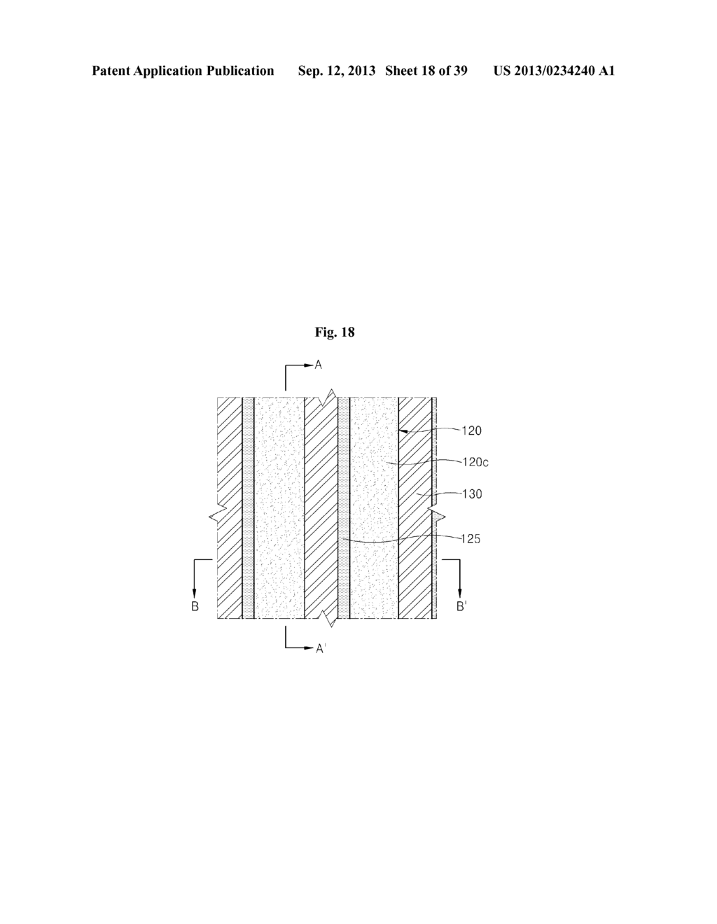 SEMICONDUCTOR DEVICE HAVING JUNCTIONLESS VERTICAL GATE TRANSISTOR AND     METHOD OF MANUFACTURING THE SAME - diagram, schematic, and image 19