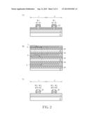 PATTERNED STRUCTURE OF SEMICONDUCTOR DEVICE AND FABRICATING METHOD THEREOF diagram and image