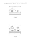 PATTERNED STRUCTURE OF SEMICONDUCTOR DEVICE AND FABRICATING METHOD THEREOF diagram and image