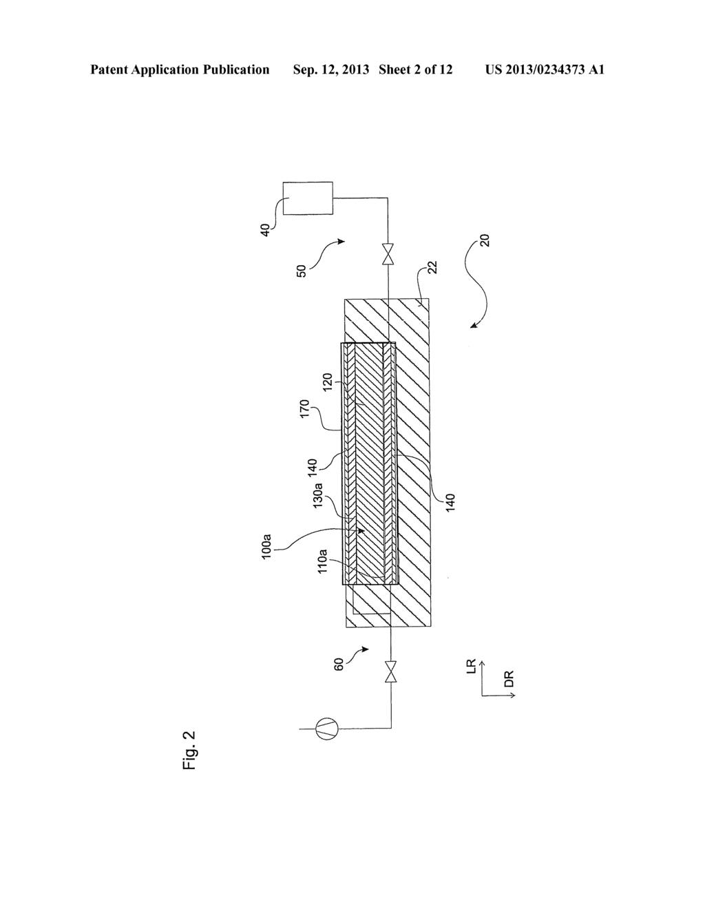 METHOD AND MANUFACTURING DEVICE FOR MANUFACTURING A FIBER COMPOUND     SANDWICH COMPONENT - diagram, schematic, and image 03