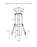 Collapsible Combination Golf Cart and Bag diagram and image