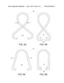 METHOD AND APPARATUS FOR THE INSTALLATION OF A LIFTING LOOP, AND PART     FORMING A LIFTING LOOP diagram and image