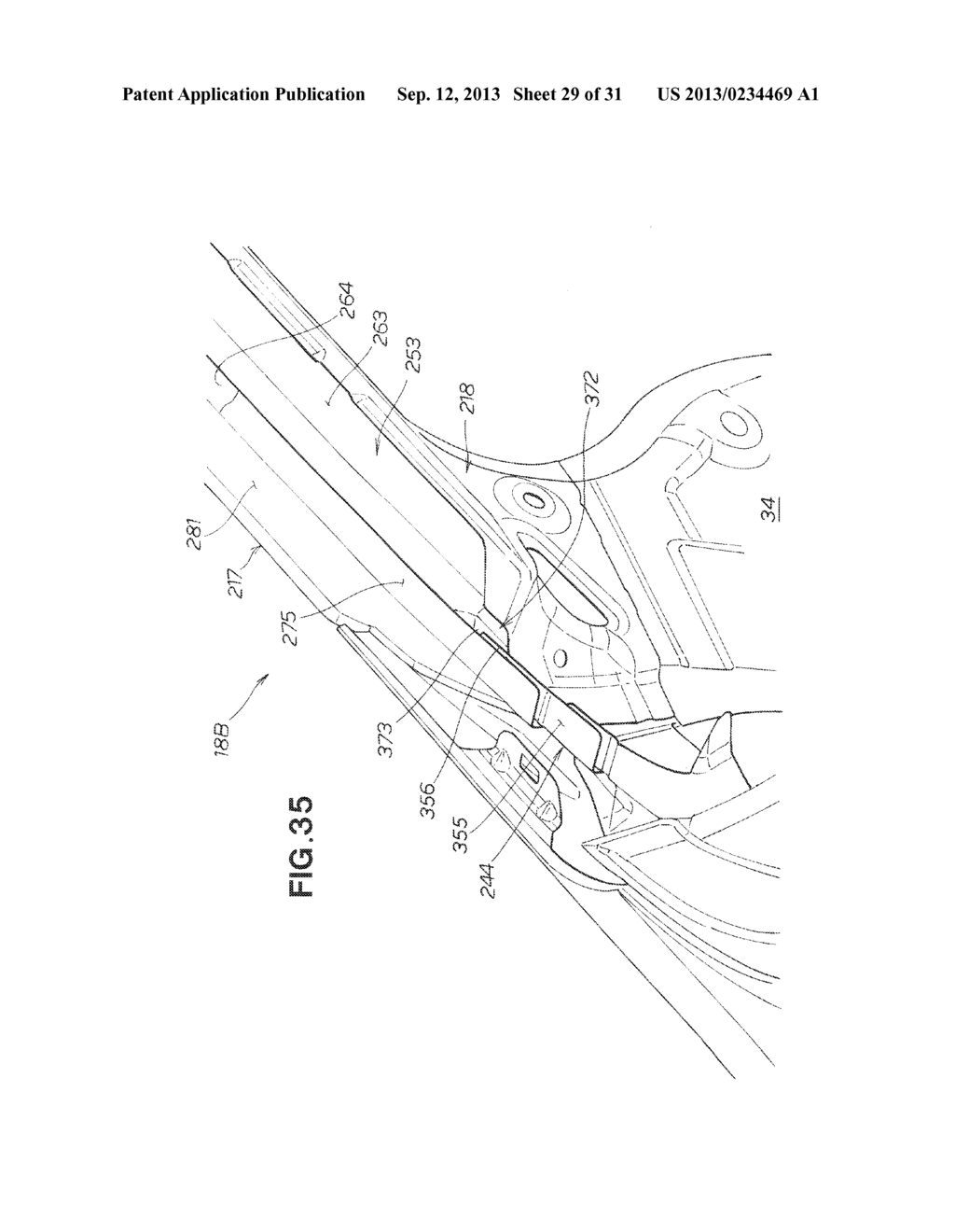 FRONT PILLAR FOR AUTOMOBILE - diagram, schematic, and image 30