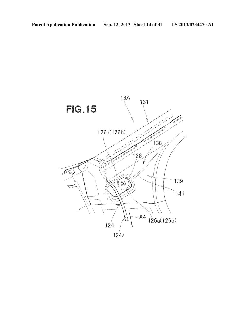 FRONT PILLAR FOR AUTOMOBILE - diagram, schematic, and image 15