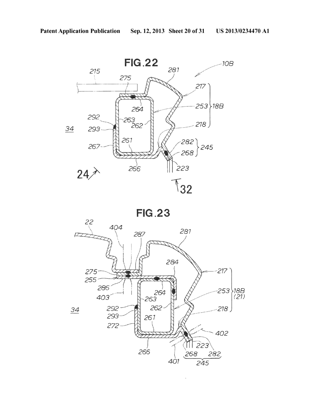 FRONT PILLAR FOR AUTOMOBILE - diagram, schematic, and image 21