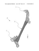 TORSION BEAM AXLE HAVING RING MEMBER FRICTION-WELDED TO TRAILING ARM diagram and image